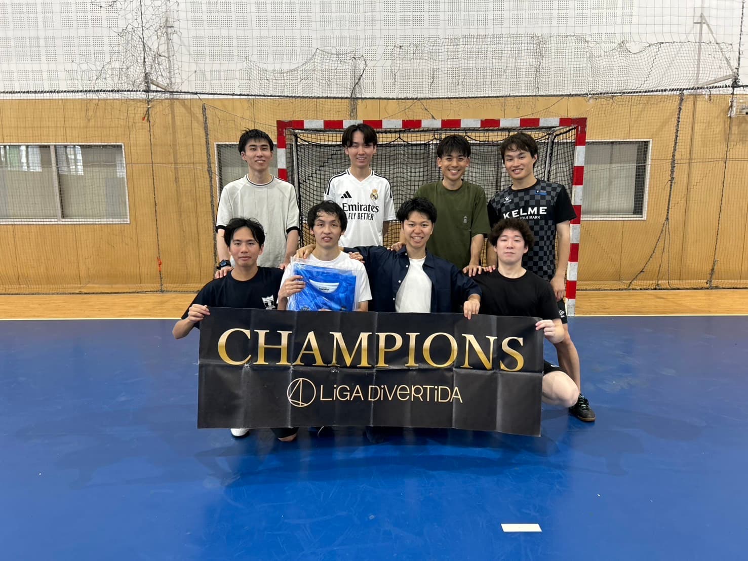 2025年8月10日 有明 BUDDYスポーツアリーナ1F フットサル 大会風景