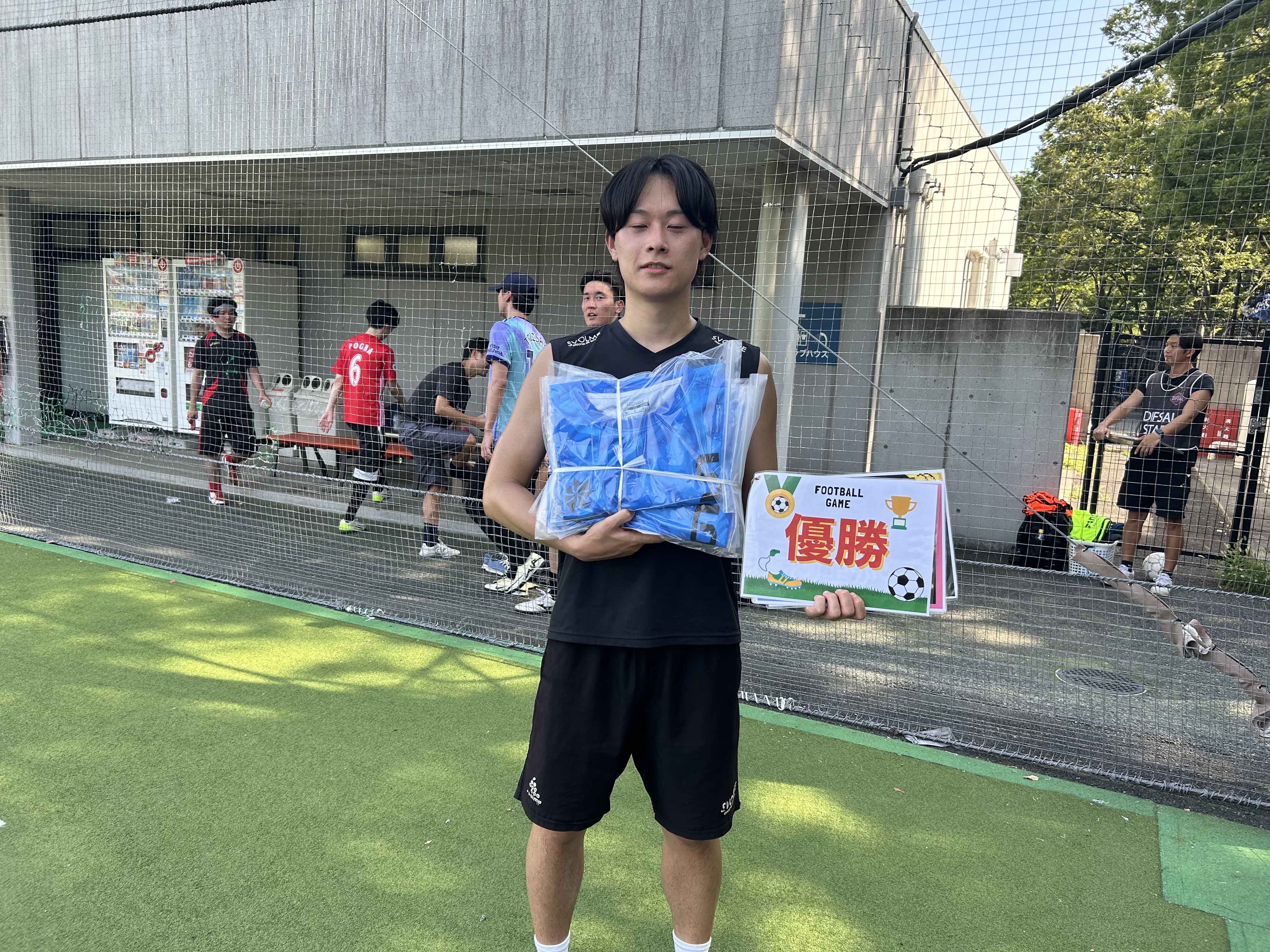 2025年8月23日 原宿 国立代々木競技場 フットサルコート フットサル 大会風景