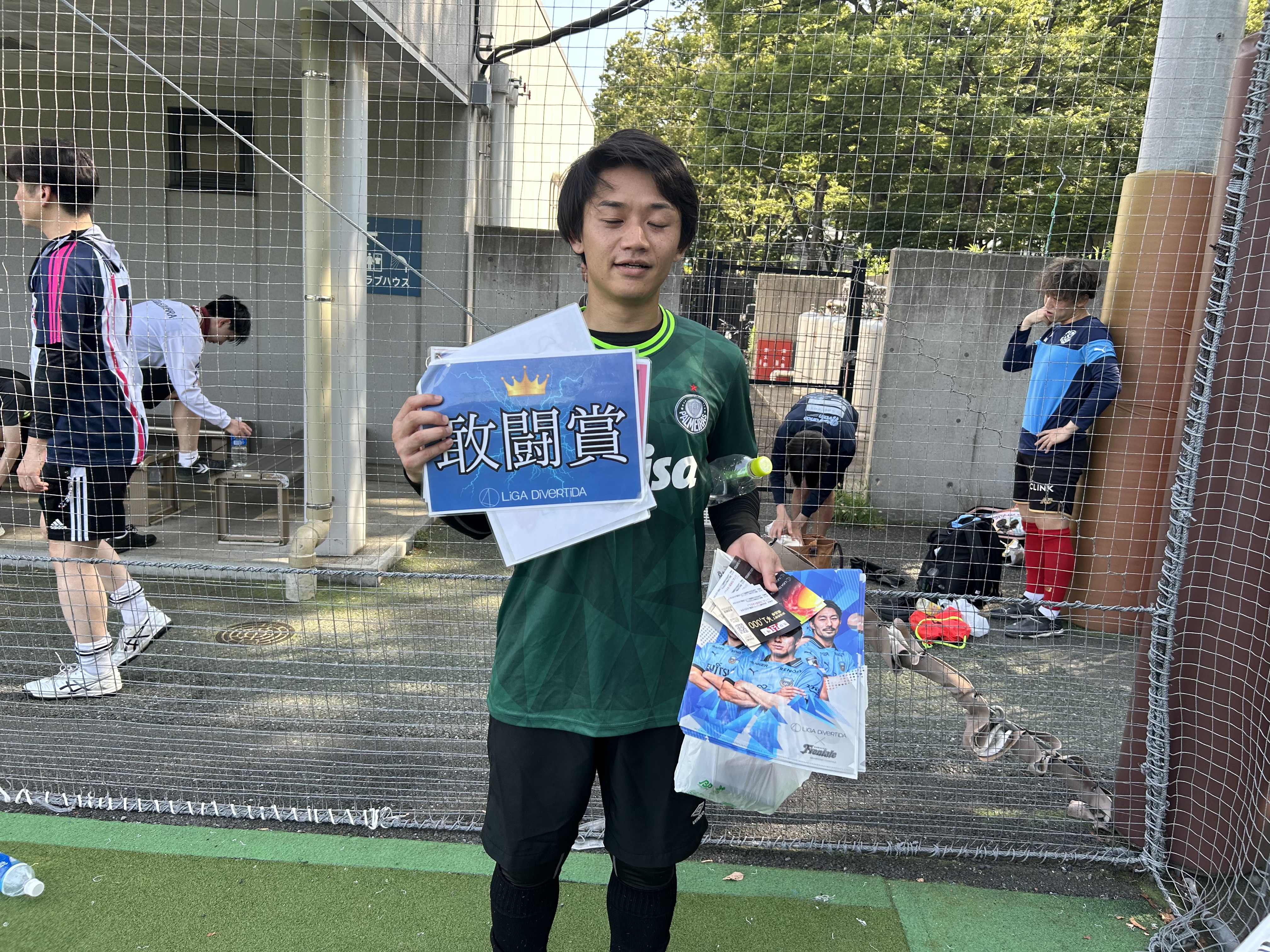 2025年8月23日 原宿 国立代々木競技場 フットサルコート フットサル 大会風景