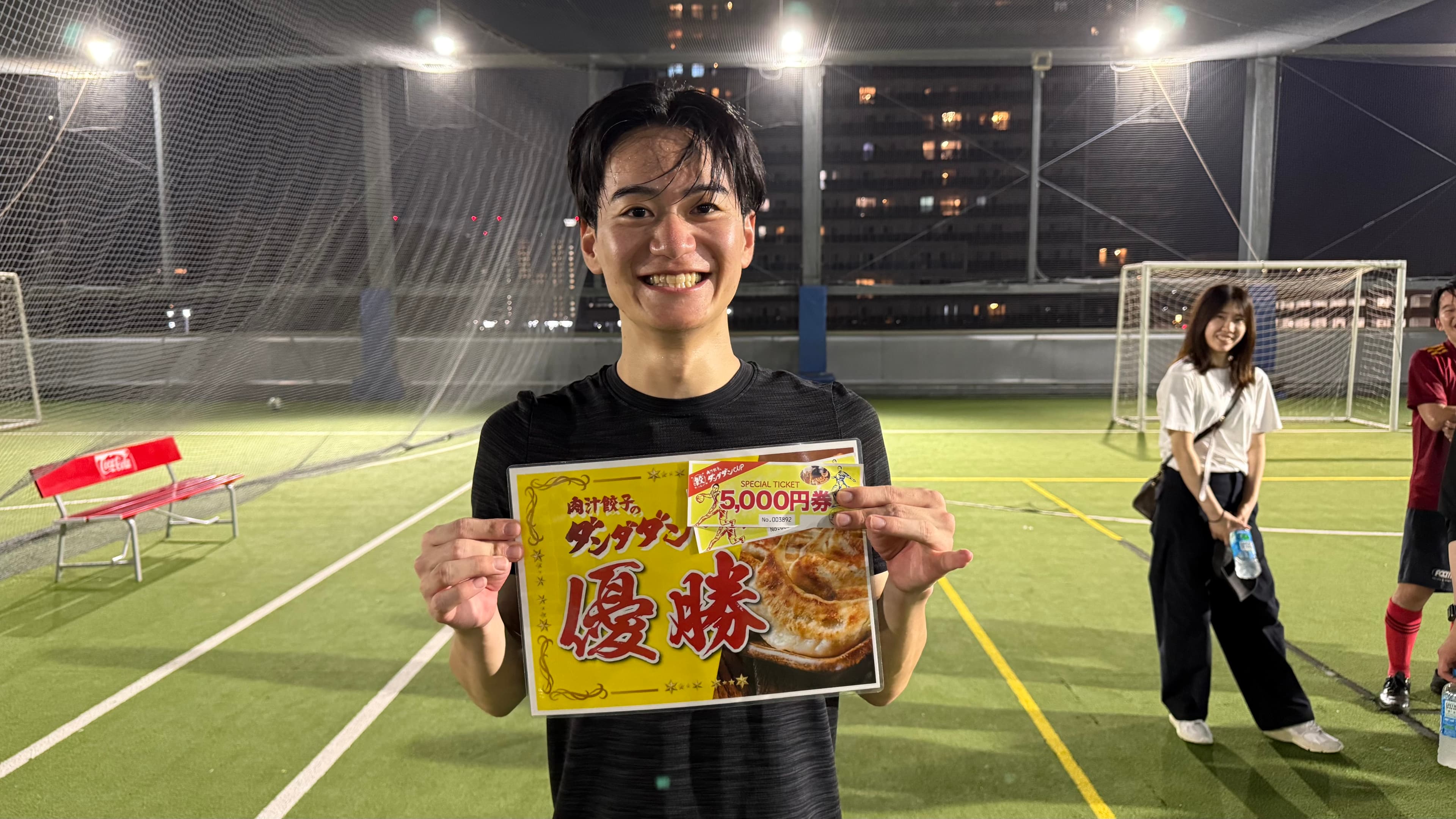 2025年8月23日 有明 BUDDYスポーツアリーナ 屋上人工芝コート フットサル 大会風景