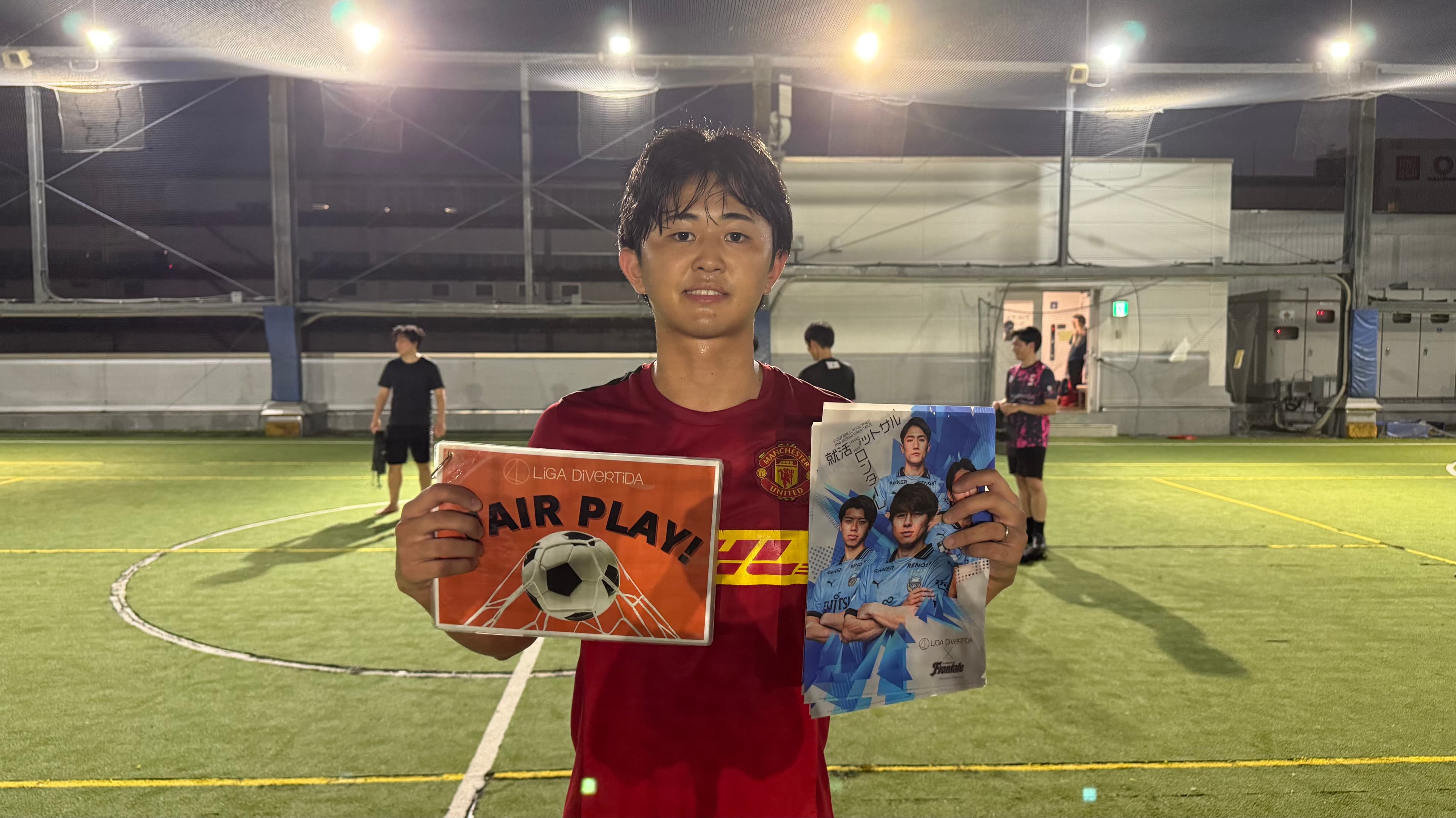 2025年8月23日 有明 BUDDYスポーツアリーナ 屋上人工芝コート フットサル 大会風景