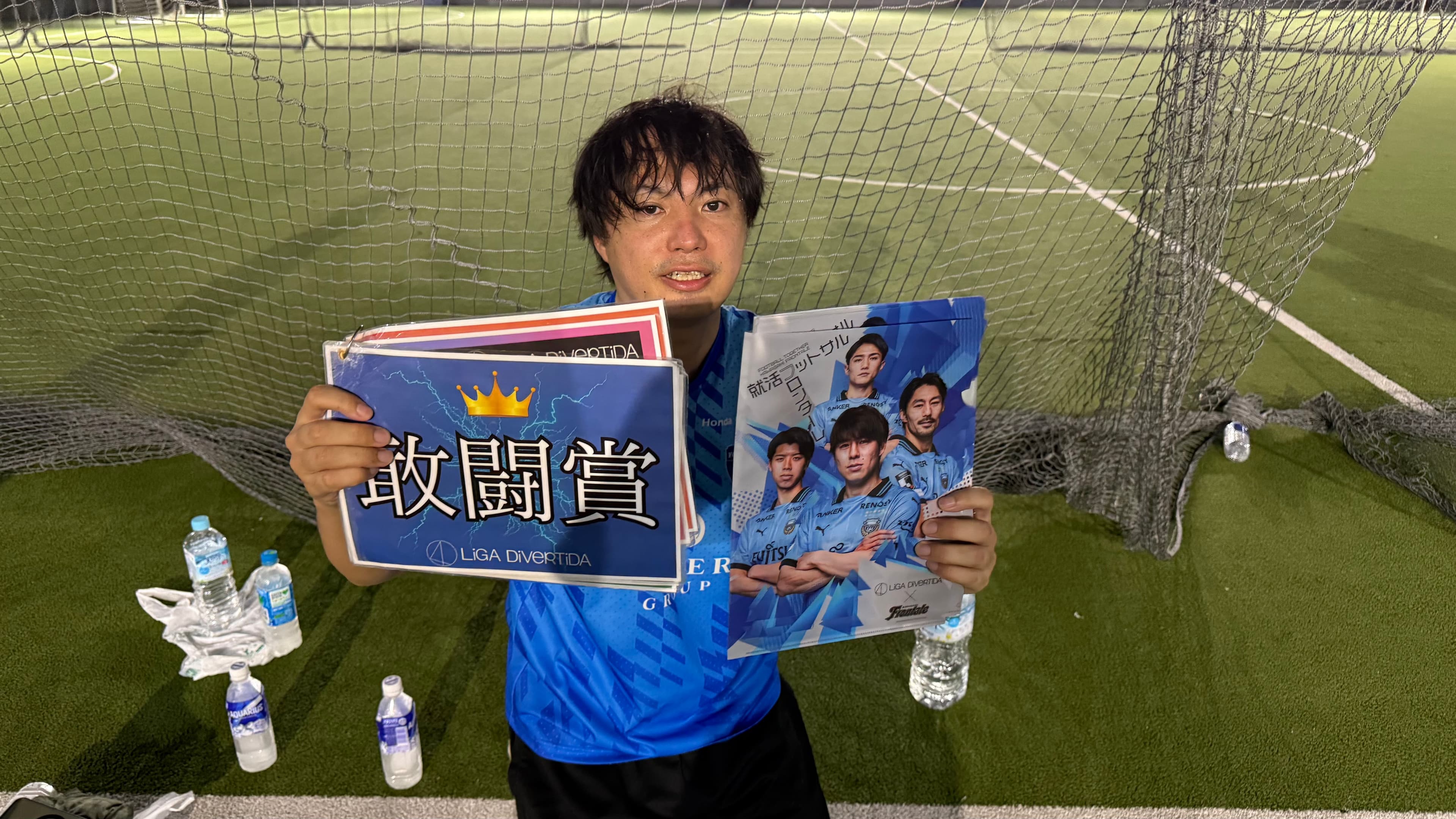 2025年8月23日 有明 BUDDYスポーツアリーナ 屋上人工芝コート フットサル 大会風景