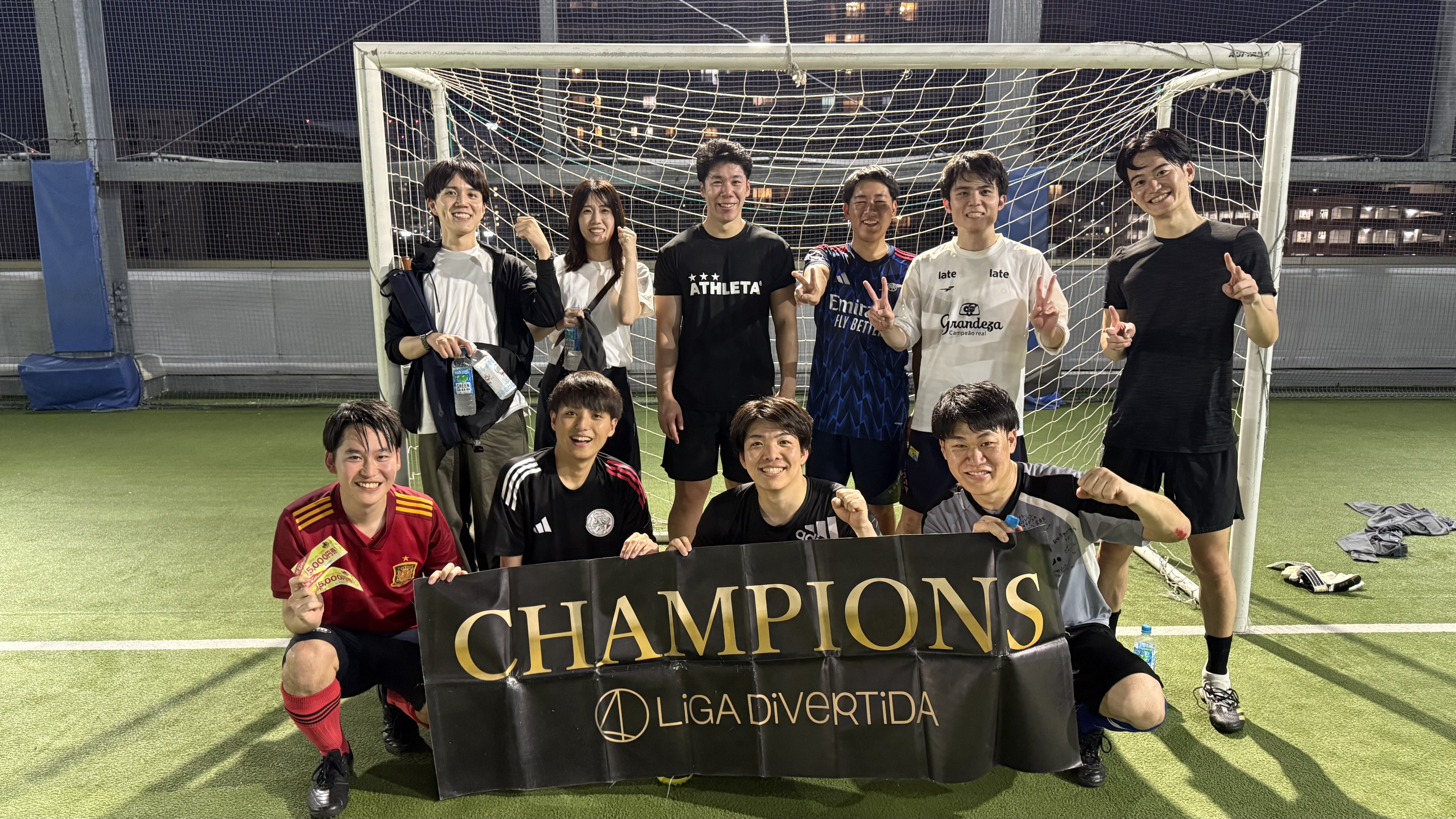 2025年8月23日 有明 BUDDYスポーツアリーナ 屋上人工芝コート フットサル 表彰