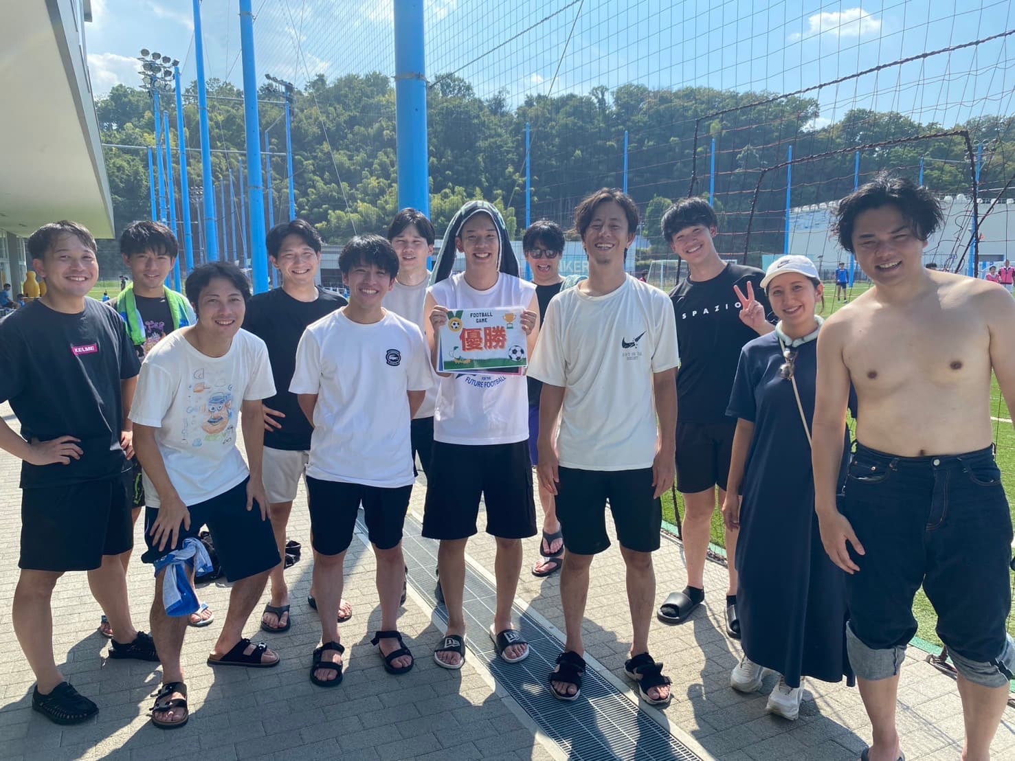 2025年8月30日 Anker フロンタウン生田 11人制サッカー 大会風景