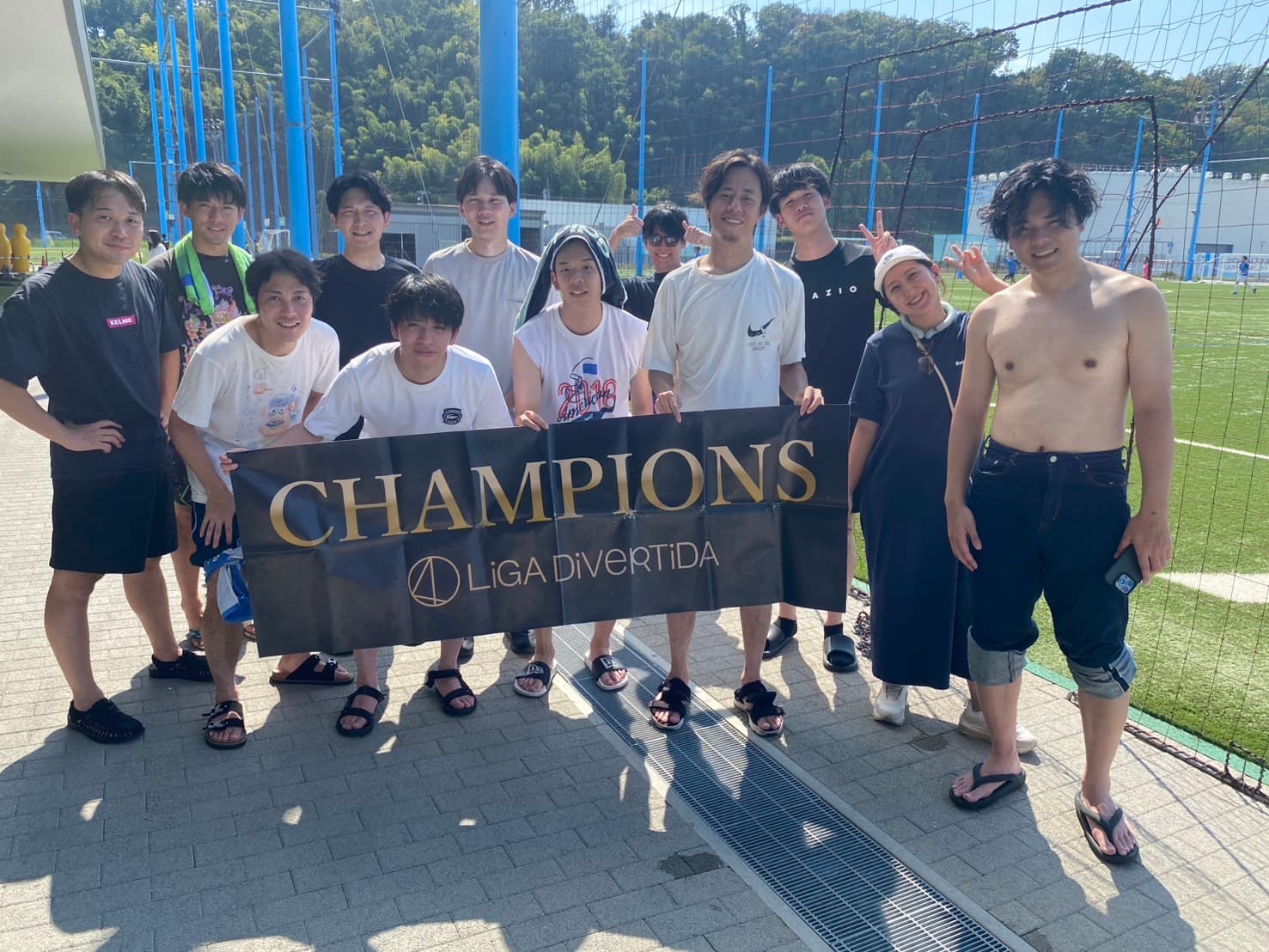 2025年8月30日 Anker フロンタウン生田 11人制サッカー 表彰