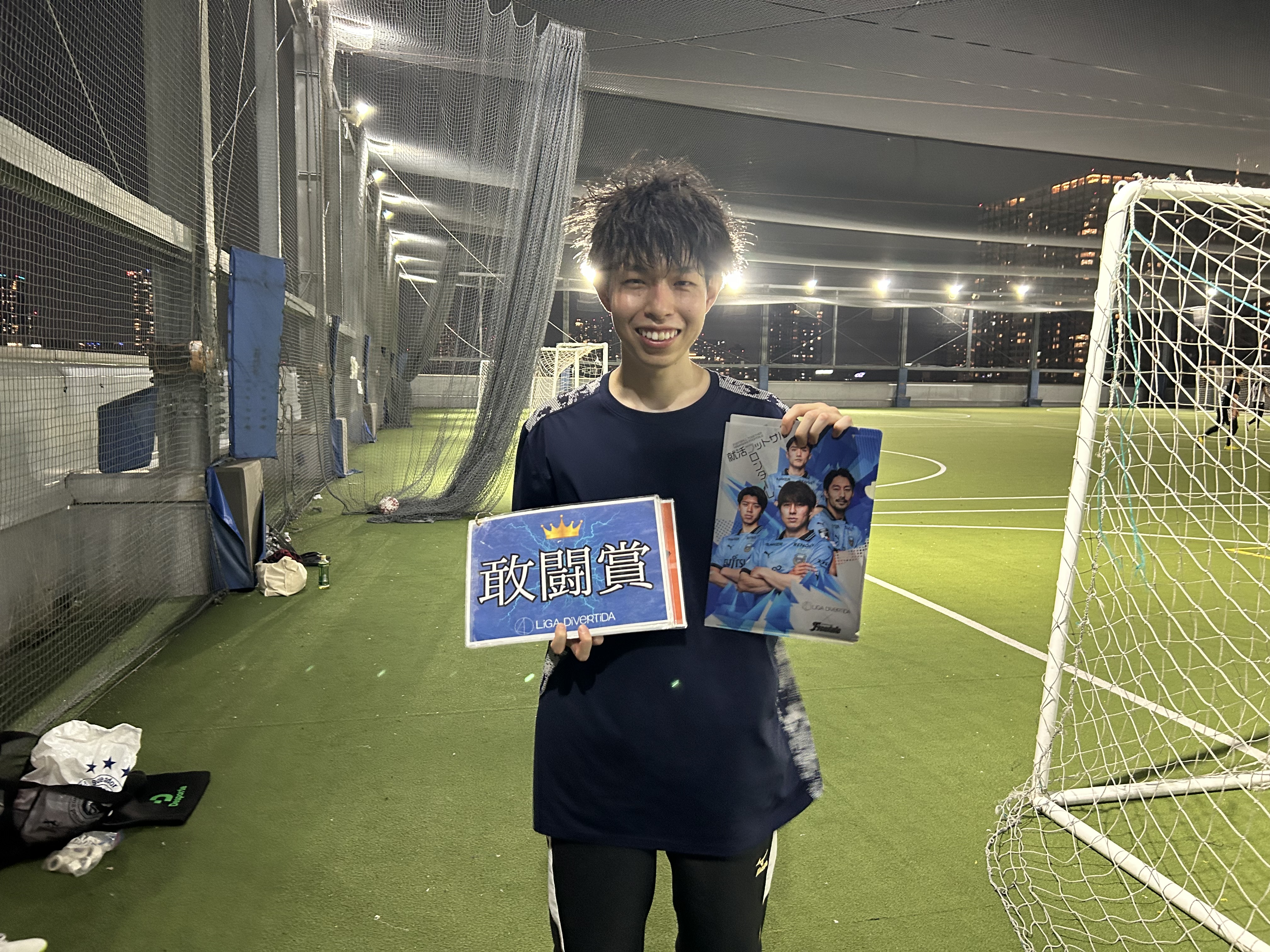 2025年8月30日 有明 BUDDYスポーツアリーナ 屋上人工芝コート フットサル 大会風景