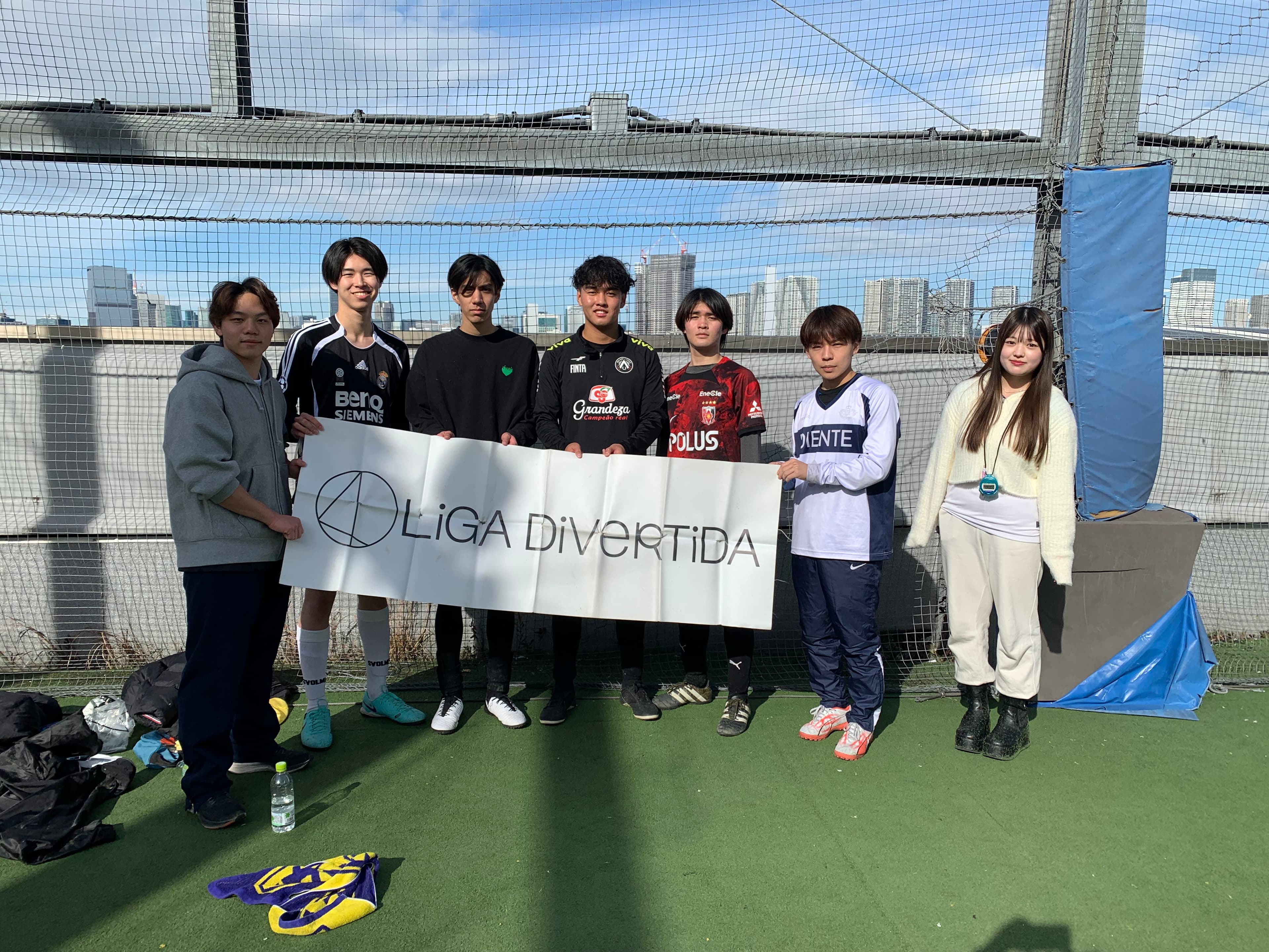 FCクレメンティ - 2024年12月30日 有明 BUDDYスポーツアリーナ 屋上人工芝コート