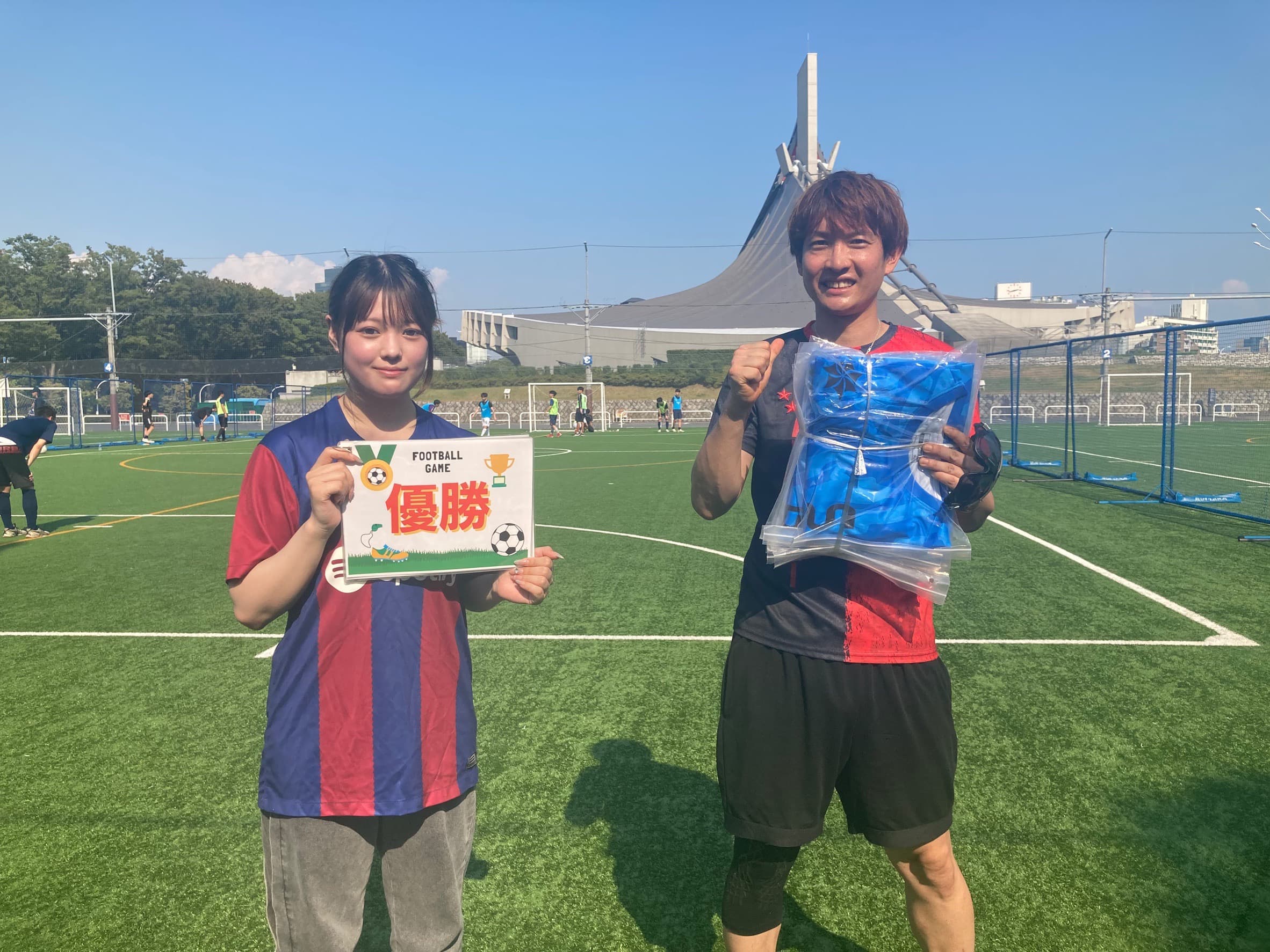 2025年8月31日 原宿 国立代々木競技場 フットサルコート フットサル 大会風景