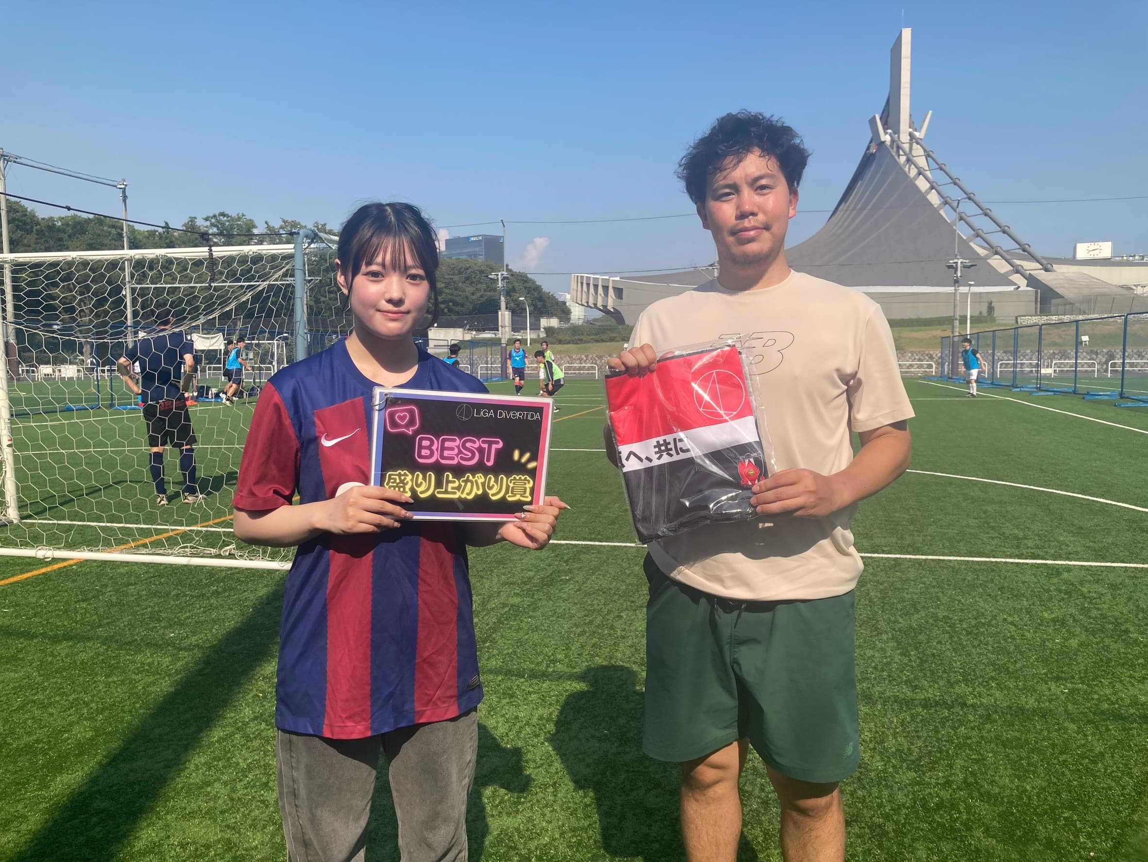 2025年8月31日 原宿 国立代々木競技場 フットサルコート フットサル 大会風景