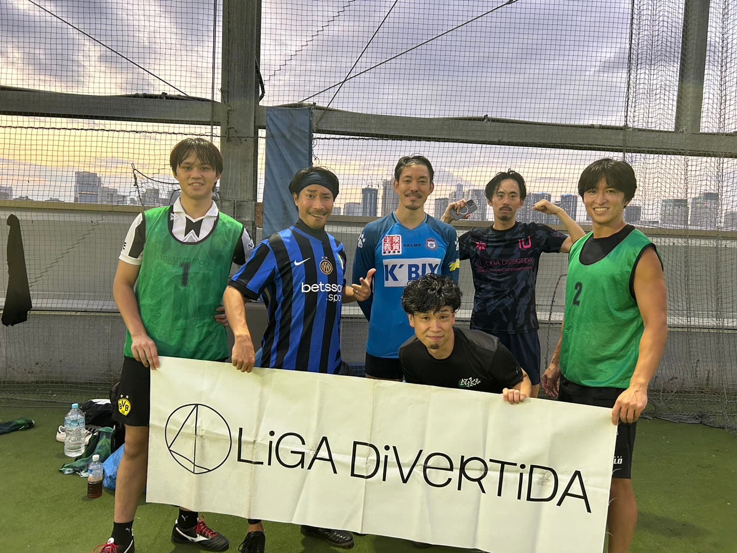 黒豹 - 2025年9月6日 有明 BUDDYスポーツアリーナ 屋上人工芝コート フットサル