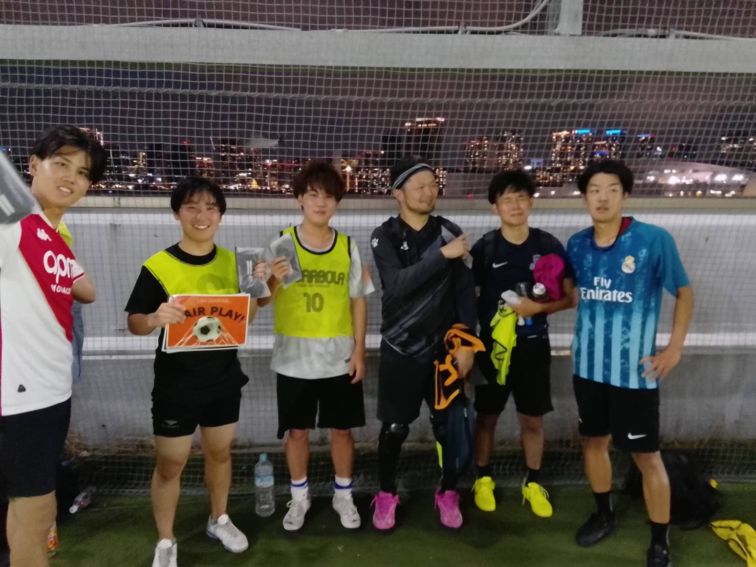 2025年9月6日 有明 BUDDYスポーツアリーナ 屋上人工芝コート フットサル 大会風景