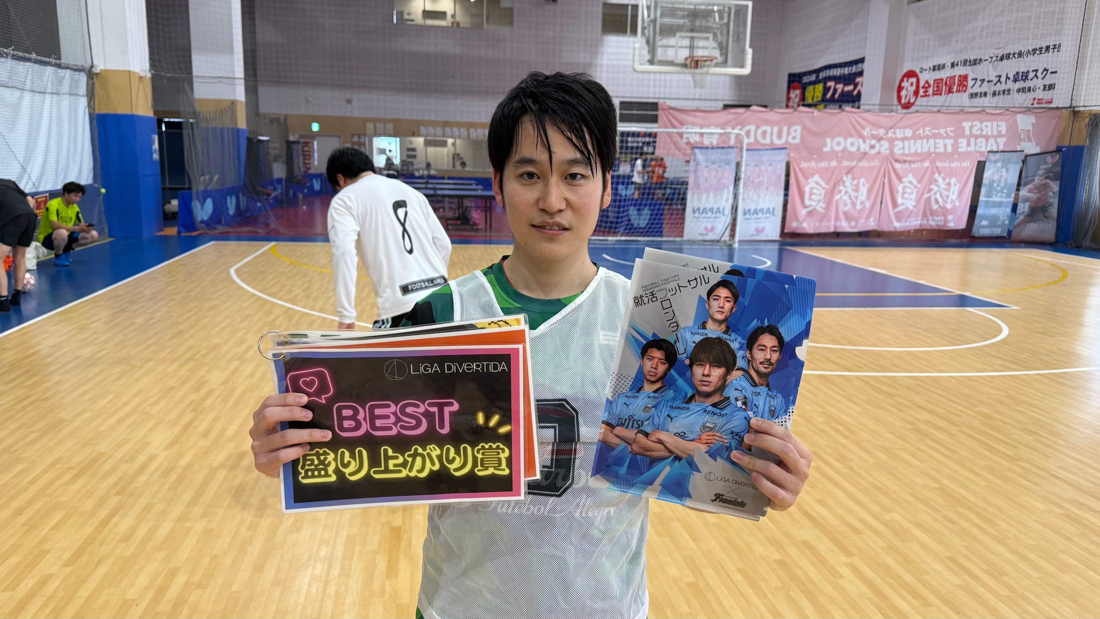 2025年9月13日 有明 BUDDYスポーツアリーナ3F フットサル 大会風景