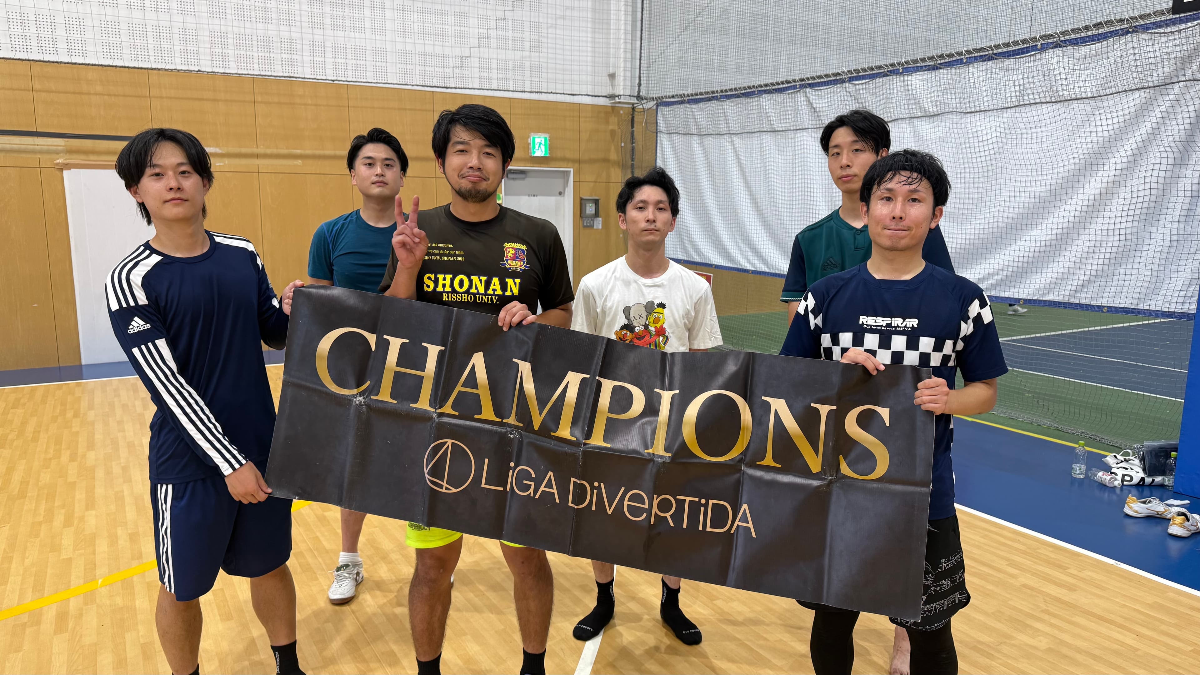 2025年9月13日 有明 BUDDYスポーツアリーナ3F フットサル 表彰