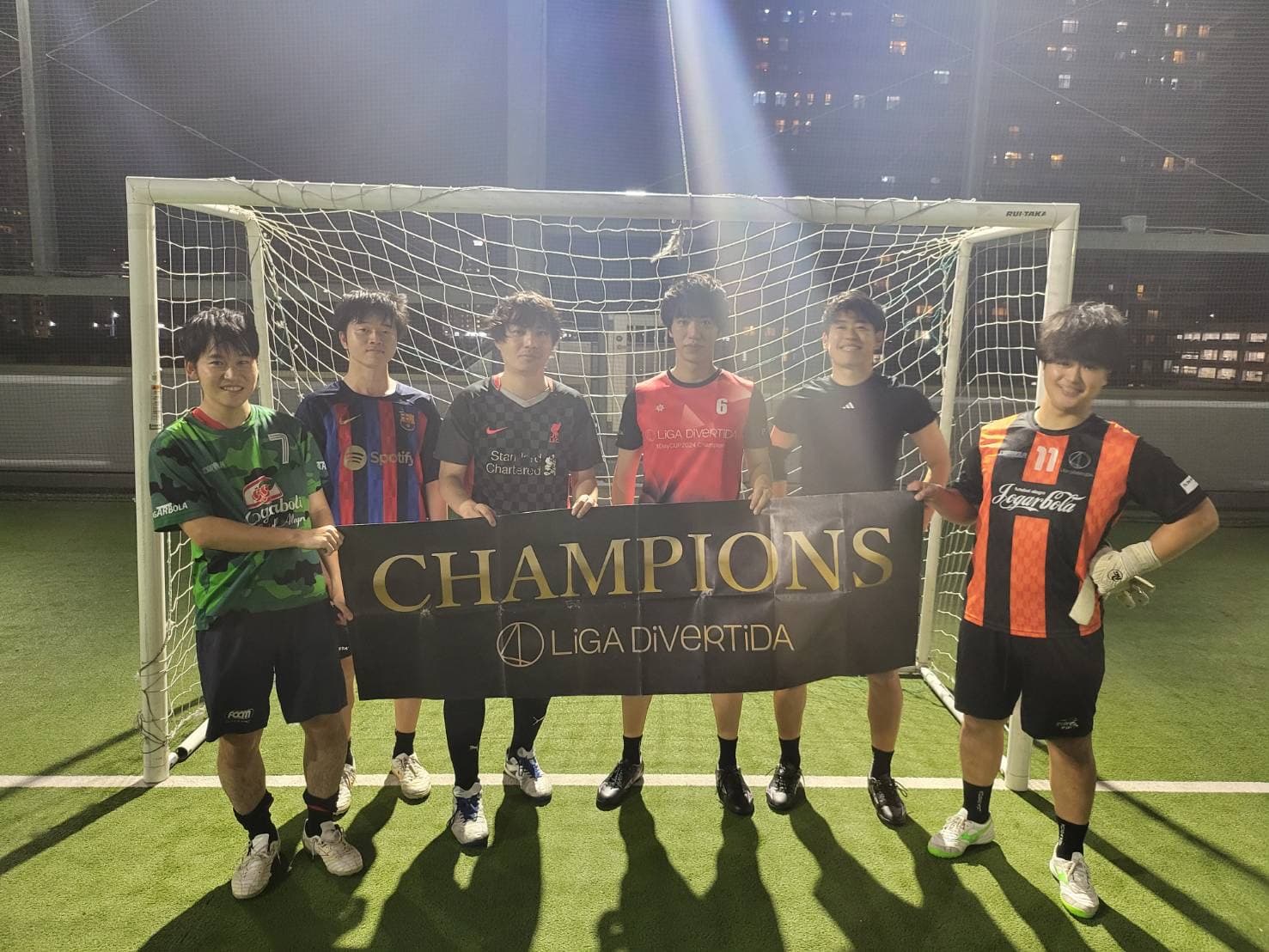 2025年9月13日 有明 BUDDYスポーツアリーナ 屋上人工芝コート フットサル 大会風景