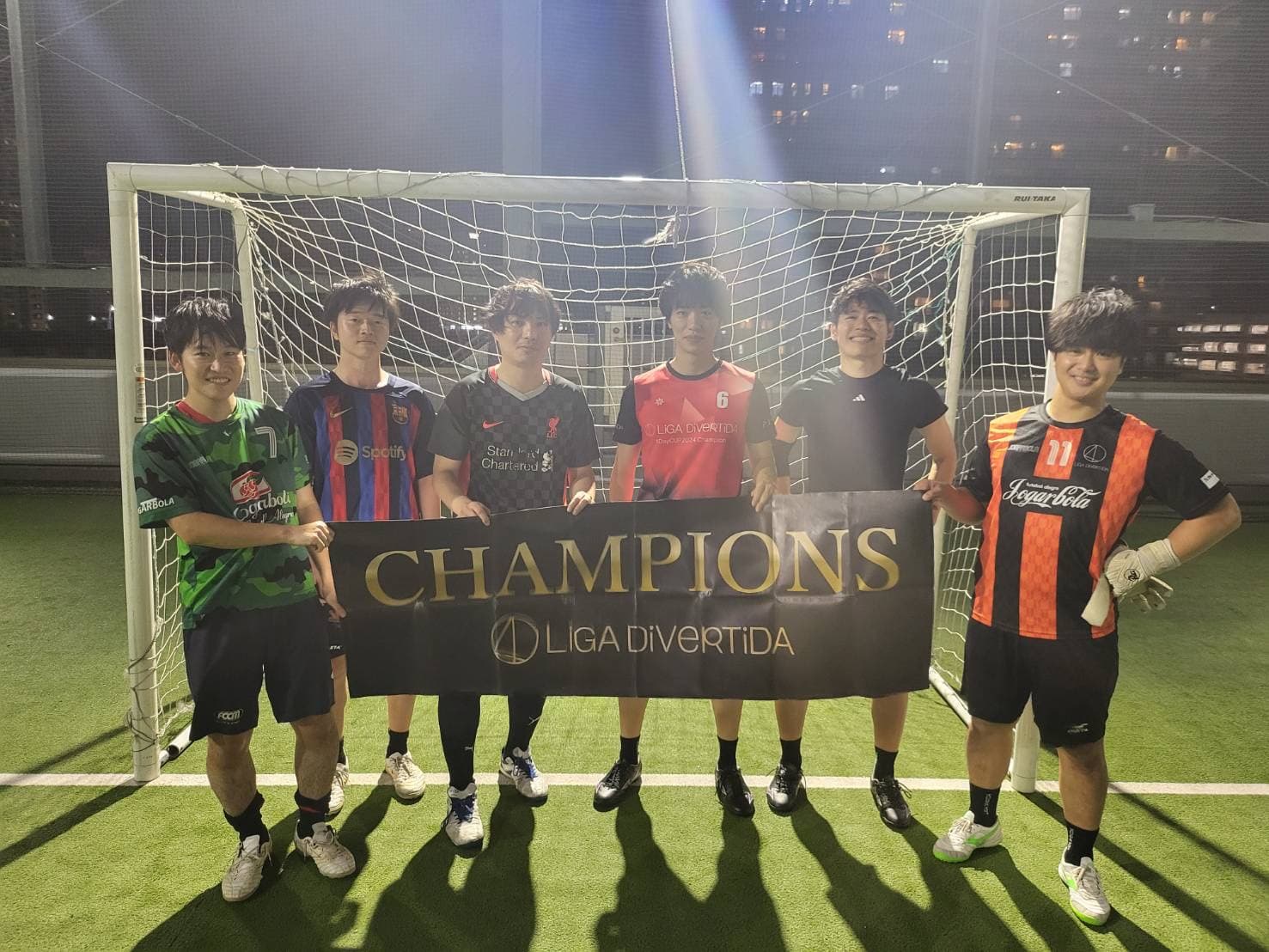 2025年9月13日 有明 BUDDYスポーツアリーナ 屋上人工芝コート フットサル 表彰